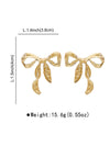 Bowknot Drop Earrings