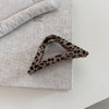 Coffee Retro Leopard Hair Clip