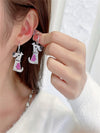 Animal Simple Dongdaemun Cartoon Dog Earrings