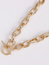 Chains Hollow Solid Color Dainty Necklace Necklaces Accessories