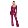 Women's Holiday Daily Streetwear Solid Color Full Length Jumpsuits