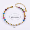 Casual Commute Geometric 304 Stainless Steel natural stone Beaded Chain Beaded Bracelets