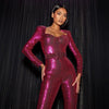 Women's Holiday Daily Streetwear Solid Color Full Length Jumpsuits